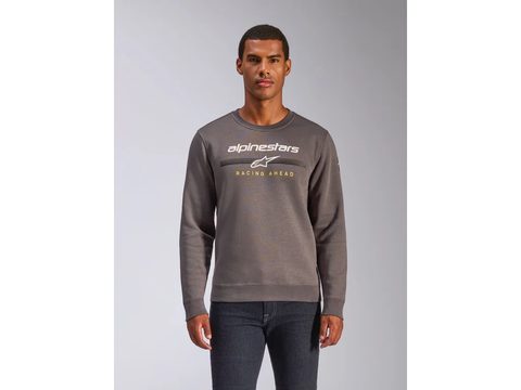 ALPINESTARS Mikina Bettern Crew – antracitová