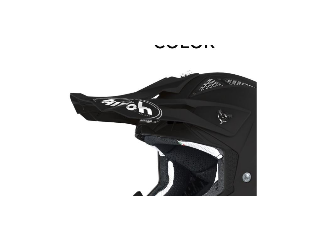 AIROH Šilt na prilbu Aviator Ace/2.2 Color čierna matná – ONE SIZE