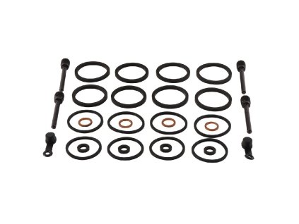ALL BALLS Opravná sada predného brzdového strmeňa Honda CMX1100 21-24, Kawasaki SX1000 Ninja 21-24, Z1000 14-16, Z900RS 18-24, ZX10R 08-10, ZX-4R Ninja ABS 23-24, Suzuki DL1000 V-Strom 14-19, GSXR1300R Hayabusa 08-12