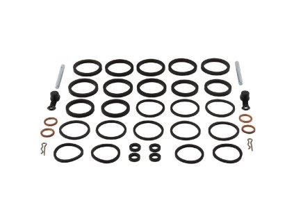 ALL BALLS Opravná sada predného brzdového strmeňa Kawasaki ZX-6R 00-02, ZX9R 97-01, Suzuki GSF1200 01-06, GSXR1300R 99-07, GSXR750 96-99