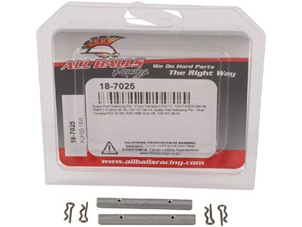 ALL BALLS Čapy brzdových doštičiek – predné Yamaha FZ10 17, VMX17 V Max 09-18, YZF-R1 08-14, zadné FZ1 01-05, FZS 1000 s 01-05, YZF-R1 98-0