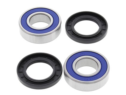 ALL BALLS Sada ložísk a gufier predného kolesa Suzuki GSXR1300R Hayabusa 99-24, GSX-R600 97-09, GSXR750 96-09, GSF1250 Bandit 07-09, GSX-R1000 01-18, DL1000 V-Strom 14-19, DL1050 V-Strom 20-24, SV1000S 03-07, VLR1800 08-09