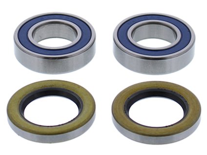 ALL BALLS Sada ložísk a gufier predného kolesa BMW R1250R 19-24, R1250RS 20-24, R1300GS 24, S1000XR 18-19, F750GS 19-23, F800GS 24, F800R 18, F850GS 19-23, F850GS ADV 20-23, F900GS 24, S1000XR 18-19