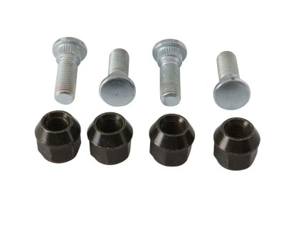 ALL BALLS Čapy a matice predného kolesa M10 × 1,25 Yamaha YFM600 Grizzly 98-01, YFM660 Grizzly 02-08, zadného Yamaha YFM660 Grizzly 02-08