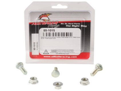 ALL BALLS Čapy a matice zadného kolesa M8 × 1,25 Yamaha YFM80 Badger 87-97, YFM80 Grizzly 05-08, YFM80 Raptor 02-08