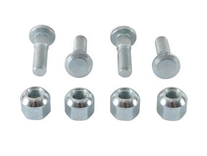 ALL BALLS Čapy a matice predného / zadného kolesa M10 × 1,25 Honda TRX250/300/350/400/450/500