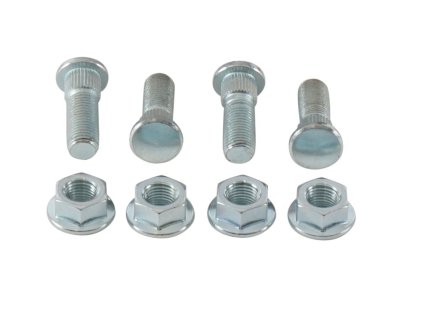 ALL BALLS Čapy a matice predného / zadného kolesa M10 X palcový závit 24G 3/16" Polaris Hawkeye/Magnum/Outlaw/Ranger/Sportsman/Magnum/Predator/Outlaw