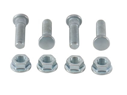 ALL BALLS Čapy a matice predného / zadného kolesa M10 X palcový závit 24G 3/16" Polaris Hawkeye/Sportsman/Ho/Ace