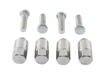 ALL BALLS Čapy a matice predného / zadného kolesa M10 X palcový závit 24G 3/16" Polaris Ace/Ranger/Sportsman