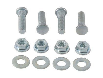 ALL BALLS Čapy, podložky a matice kolesa (predné / zadné) M10 X palcový závit 24G 3/16" Polaris Ranger 325/500/570/700/900