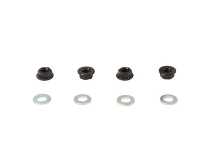 ALL BALLS Matice a podložky predného kolesa M8 × 1,25 Suzuki LT-160 (03–04), LT-F160 (91–01)
