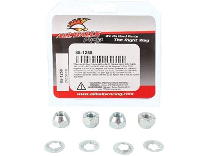 ALL BALLS Matice predného / zadného kolesa M12 × 1,25 Polaris 300 2X4 94-95, 300 4X4 94-95, 350L 2X4 93, 350L 4X4 93, 400L 2X4 94-95