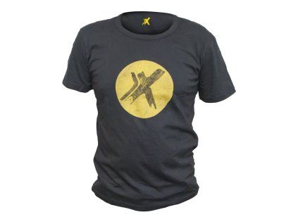 PROX Tričko X Vintage – čierne veľkosť M