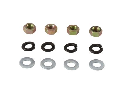 ALL BALLS Matice a podložky predného kolesa M8 × 1,25 Polaris Big Boss 250 (89–92), Trail Boss 250 (87–90), Trail Boss 350L (90–92)