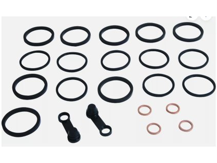 ALL BALLS Opravná sada predného brzdového strmeňa Kawasaki H2 '17-'22, H2R '15-'21, Z H2 SE '21-'23, ZX10R '16-'23, ZX10RR '18-'24, ZX14R '18-'23, KTM DUKE R 890 '20-'23, Super DUKE Gt 1290 '17-'19, Super DUKE R 1290 '14-'24
