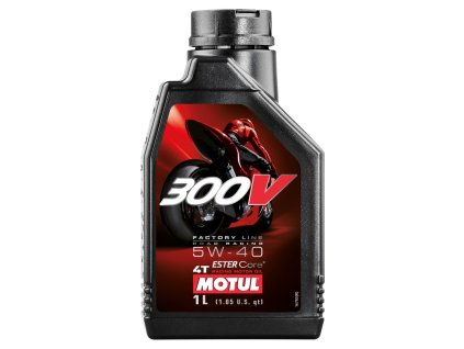 MOTUL Motorový olej 4T 300V Fl Road Racing 5W-40 syntetický 1 L