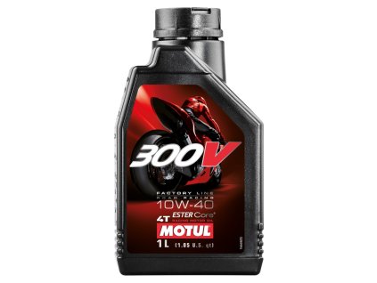 MOTUL Motorový olej 4T 300V Fl Road Racing 10W-40 syntetický 1 L