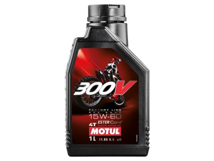 MOTUL Motorový olej 4T 300V Fl Off Road 15W-60 syntetický 1 L