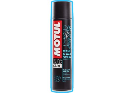 MOTUL E9 Wash & Wax Spray čistenie a Ochrana Laku 400 ml