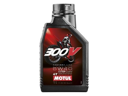 MOTUL Motorový olej 4T 300V Fl Off Road 5W-40 syntetický 1 L