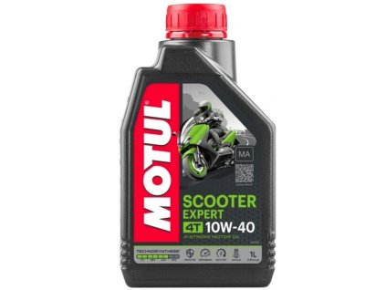 MOTUL Motorový olej Scooter Expert 4T Ma 10W40 – polosyntetický 1 L