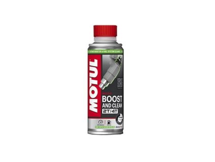 MOTUL Prísada do Paliva Boost And Clean Moto – 200 ml