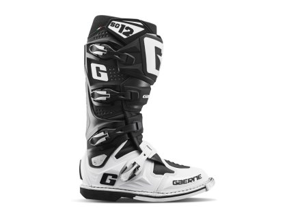 GAERNE Čižmy CROSS/Enduro model SG-12 čierne/biele