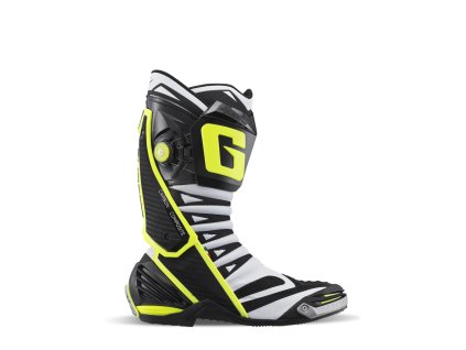 GAERNE Čižmy športové model GP1 Evo biele/čierne/žlté