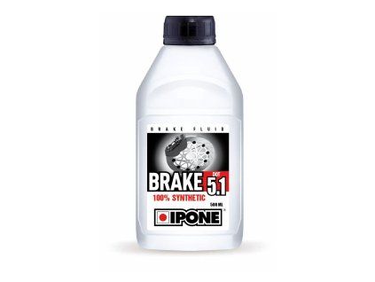 IPONE Brzdová kvapalina DOT 5.1 Brake Fluid 500 ml – 100 % syntetická