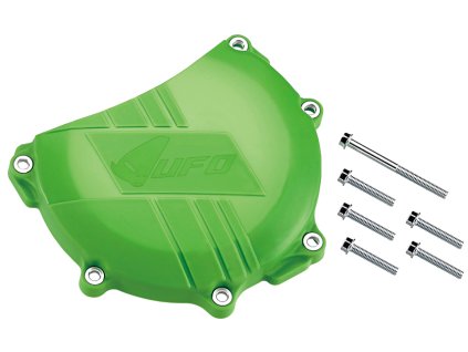 UFO Chránič krytu spojky Kawasaki KXF 450 '06-'15, zelený