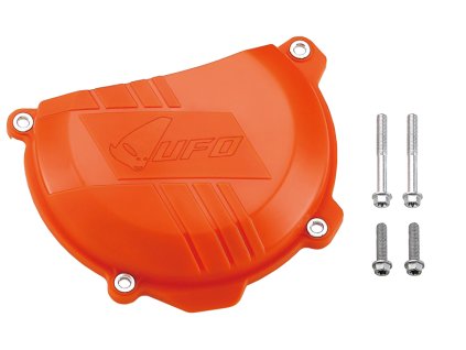 UFO Chránič krytu spojky KTM SXF 250 '13-'15, SXF 350 '11-'15, EXC 250 '13-'15, EXC 350 '12-'15, oranžový