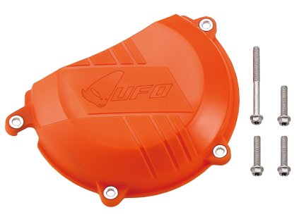 UFO Chránič krytu spojky KTM SXF 450 '13-'15, EXC 450 '13-'15, oranžový