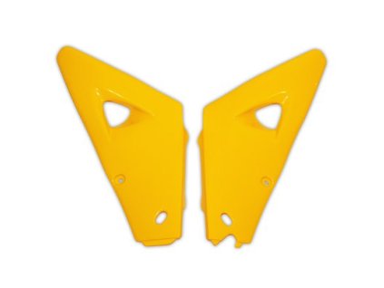 UFO Kryty chladičov Husqvarna 2T '00-'05, 4T '02-'04 žlté RM