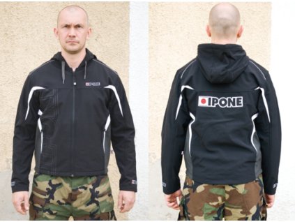 IPONE Softshellová bunda s kapucňou – veľkosť M