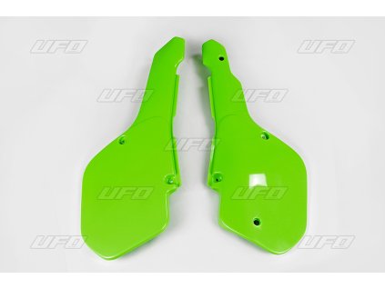 UFO Bočné tabuľky Kawasaki KX 125/250/500 '87 zelené
