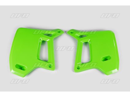 UFO Kryty chladičov Kawasaki KDX 200 '90-94 zelené