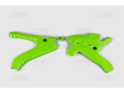 UFO Kryty rámu Kawasaki KX 125/250 '91 zelené