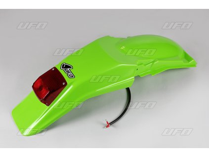 UFO Zadný blatník Kawasaki KDX 200 '95-18 so svetlom zelený