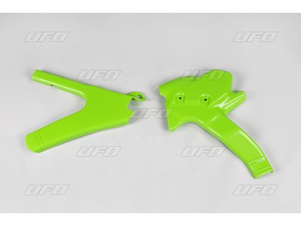 UFO Kryty rámu Kawasaki KDX 200 '95-18 zelené