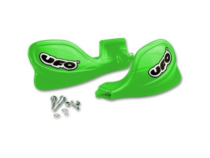 UFO Chrániče rúk Kawasaki KX 125/250/500 (97–99) – zelené