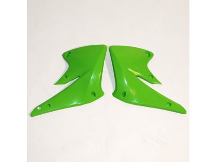 UFO Kryty chladičov Kawasaki KXF 250 '04-'05 zelené