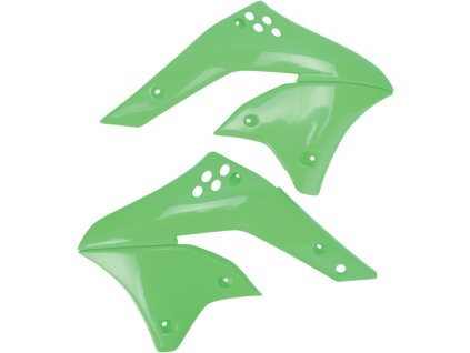 UFO Kryty chladičov Kawasaki KXF 250 '08 zelené