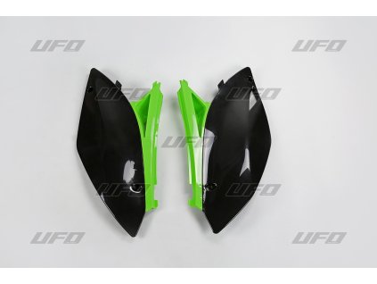 UFO Bočné tabuľky Kawasaki KXF 250 '09-'12 OEM