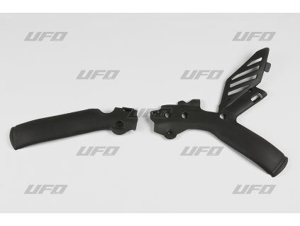 UFO Kryty rámu KTM SX/SXF/SX-F '07-'10, EXC/EXCF/EXC-F '08-'11, SXF '07-'10 čierne