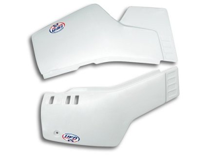 UFO Bočné plasty pod sedlo Yamaha XT 600 '84-'86 – biele