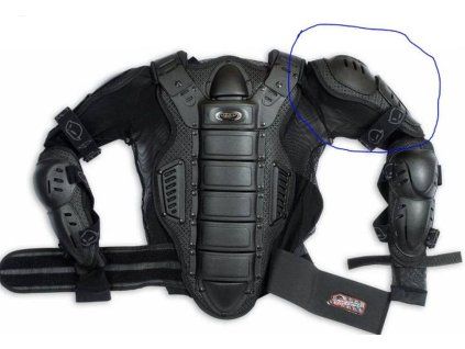 UFO Chránič Ramien pre chránič hrude Scorpion PT02062