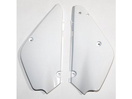 UFO Bočné tabuľky Suzuki RM 85 '00-'13 biele