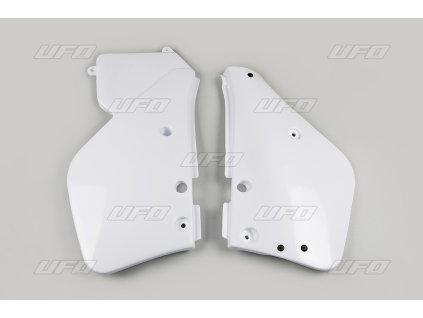 UFO Bočné tabuľky Yamaha YZ 125 '87-88 biele