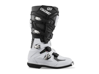 GAERNE Detské čižmy CROSS/Enduro model Gx-J čierne/biele