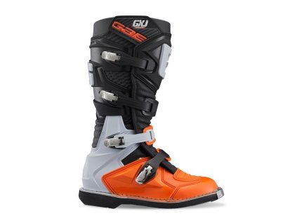 GAERNE Detské čižmy CROSS/Enduro model Gx-J oranžové/čierne
